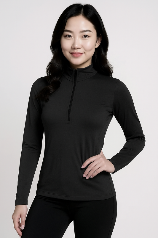 Women's Merino Wool Half-Zip