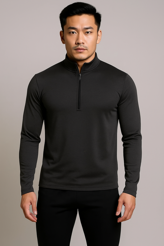 Men's Merino Wool Half-Zip