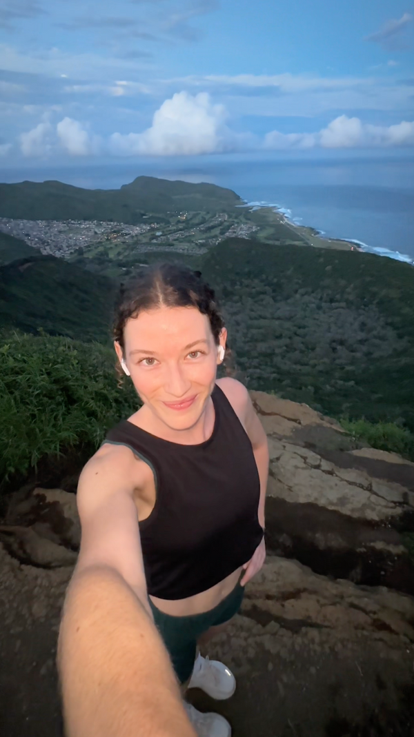 Humid hike in HI